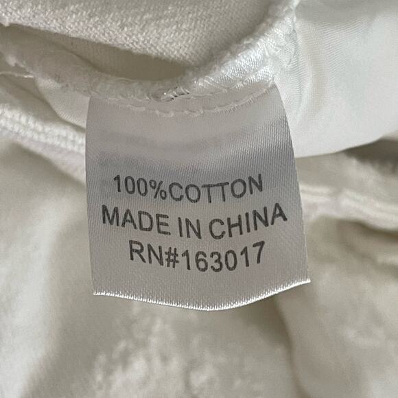 Princess Polly White High Waist Denim Wide Legs 8 - Picture 4 of 12